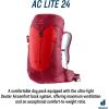 image:imageDeuter AC Lite 24L Hiking amp Daypack Backpack with Steel Frame amp Superior Breathability  BlackCherrymasala