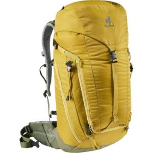 image:imageDeuter Trail 30L Backpack for Biking Hiking amp Trekking with Narrow Fit UFrame amp Superior Breathability  WaveIvyTurmeric Khaki