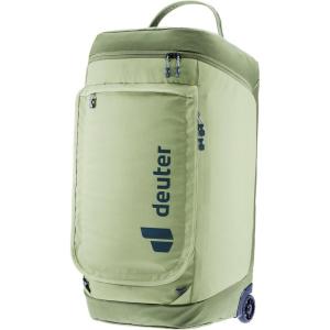 image:imageDeuter Unisex Duffel Pro Roller 90 Convertible 90L Travel Duffel with Wheels amp Backpack Straps  NeptuneNightblueMineralGrove