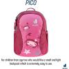 image:imageDeuter Pico Kids Preschool Backpack I Daypack Rucksack for School amp Hiking I Ages 2  Up  PapayaLavaHotpinkruby