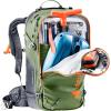image:imageDeuter Womens Alproof 30L SL Avalanche Backpack  RedwoodBlackKhakiblack