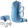 image:imageDeuter Aircontact Ultra 40  5L Lightweight Trekking amp ThruHiker Backpack for Backpacking amp LongDistance Hiking amp Travel  SavannaRaisinWaveink