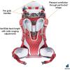 image:imageDeuter Kid Comfort Child Carrier Hiking Backpack I Active Standard Fit amp Active SL Womens FitCurrant
