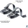 image:imageDeuter Kid Comfort Foot Loops Accessory I Foot Support Attachments for Child Carriers  Graphite