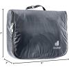 image:imageDeuter Wash Center Lite II 3L  Lightweight Hanging Toiletry Bag for Trekking and TravelBlack