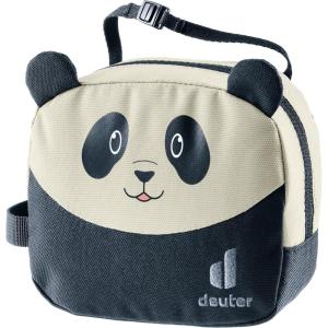 image:imageDeuter Kids Wash Bag Compact Travel Toiletry Bag for Children with Name Tag and Mesh Compartments  BlackBoneBlackBone