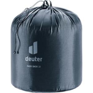 image:imageDeuter Pack Sack 18 Lightweight 18L Drawstring Stuff Sack for Camping Trekking amp Travel Organization 18 Liter  BlackBlack