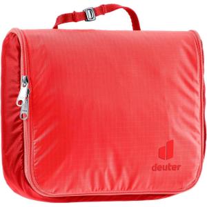 image:imageDeuter Wash Center Lite I  Lightweight Hanging Toiletry Bag for Trekking and Travel  PoppyCrimson