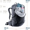 image:imageDeuter Womens Futura 25L SL Backpack Lightweight Hiking Daypack  CassisAshroseBlack