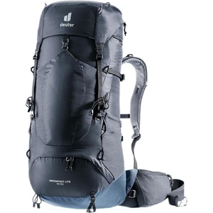 image:imageDeuter Unisex Aircontact Lite 40  10 L Lightweight Backpacking amp Hiking Backpack for Men amp Women 40  10 Liters  BlackGraphiteBlackmarine